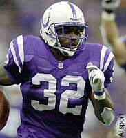 Edgerrin James, Colts' RB