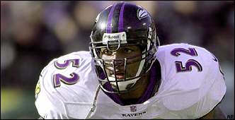 Ray Lewis, NFL Most-feared defender... on/off the gridiron :))