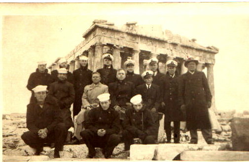 Acropolis, Athens, Greece 1948-49