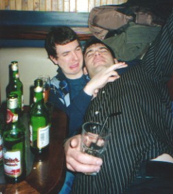 Carl and Leroy get intimate