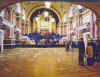 The brass bands are warming up...
