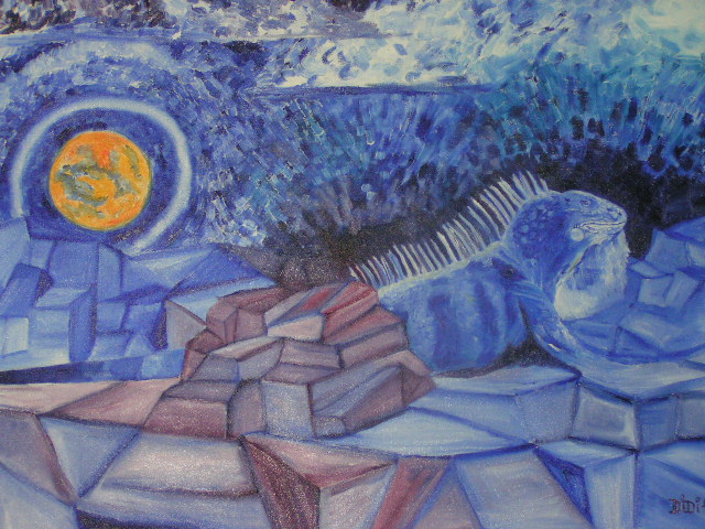 Blue Iguana