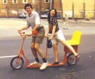 Didik Duplexity
(A foldable scooter designed for 3 people)