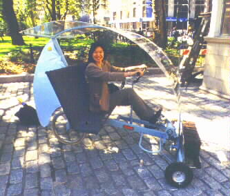 DIDIK SIMPLICITY
(A solar/electric/human powered  2 person vehicle )