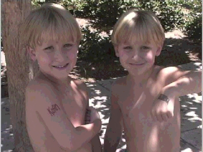 Ryan & Kyle with tattoos!