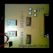 Componentes Placa Display