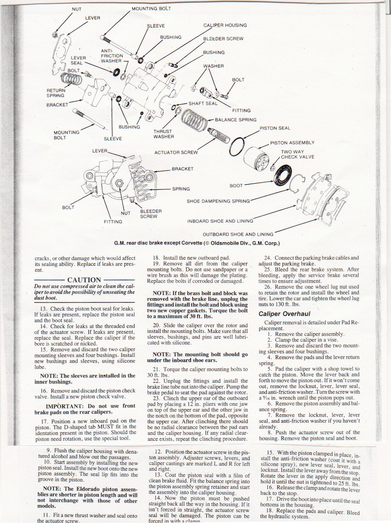 Four Wheel Discs