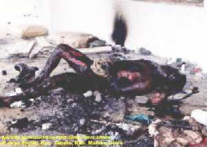 Hangus Terbakar