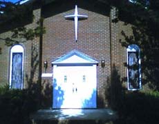 picture of church entrance way