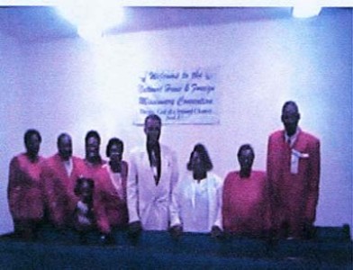 Metropolitan Greater Pentecostal with our church father Bishop Cooke at our Missionary Convention March 2005.