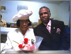 Bishop and his mom, Missionary Pauline Jeffereys. She is the oldest missionary of Greater Pentecostal.