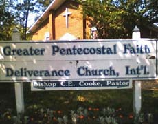 Church sign