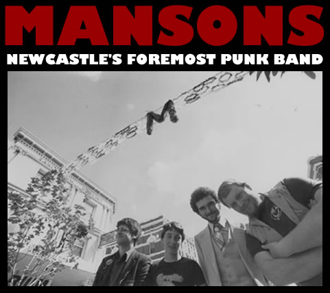 The Mansons - Newcastle's Foremost Punk Band