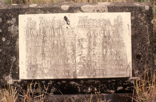 Wilkinson tombstone