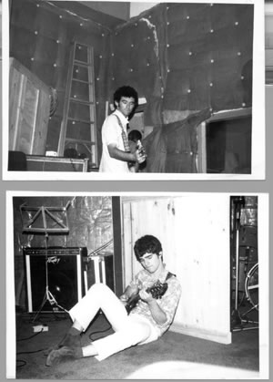 Recording the single in May-June 1982