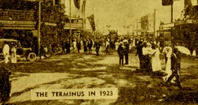 The Mayfield Terminus in 1923