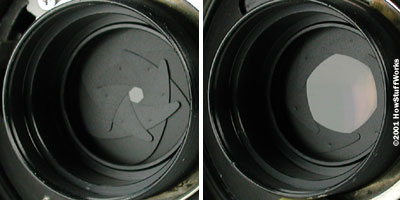 Picture of iris diaphram