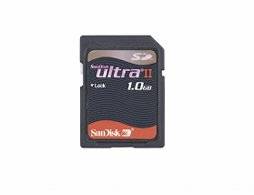 Picture of a SD memory card