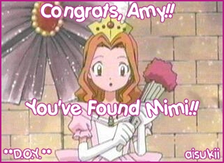 Amy found Mimi!!!