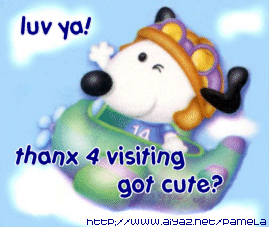 A thank you for visiting Got Cute?