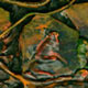  "Kneeling woman" mixed media