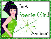 I'm a fairy girl!