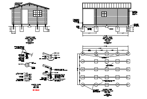 Camper Cabin 2 Drawing