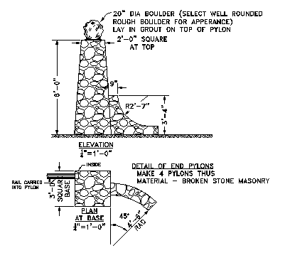 Ecola Foot Bridge 2 Drawing