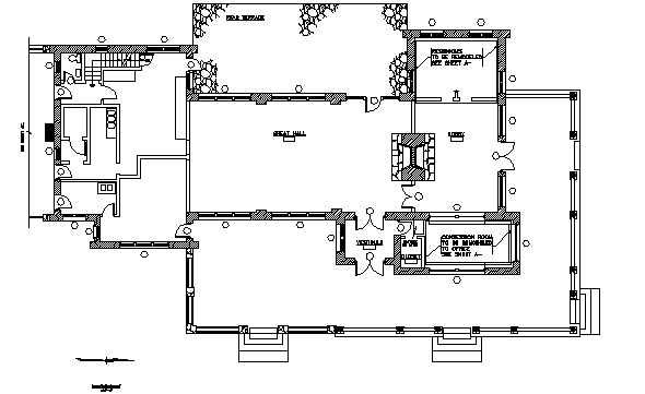 South Falls Lodge 2 Drawing