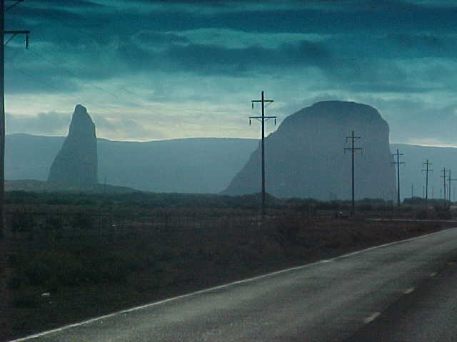 Whale Rock on a cloudy day