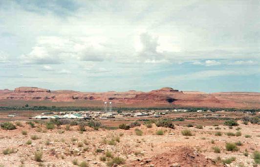 The small community of Rock Point