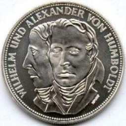 [5-DM-Gedenkm�nze zum Humboldt-Jahr 1967]