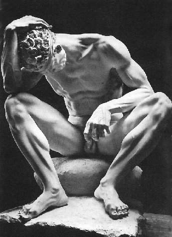 [Verwundeter Krieger - Skulptur von Breker]