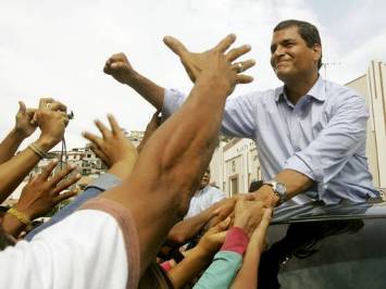 [Rafael Correa, Prsident von Ecuador]