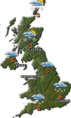 [Wetterkarte der britischen Inseln]