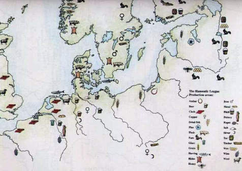 [Handelswaren der Hanse]