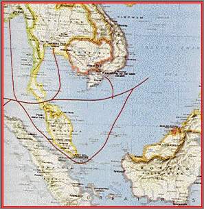 [Seerouten mit und ohne Kanal von Kra]