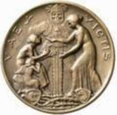 [Medaille: VAE VICTIS - Wehe den Besiegten!]