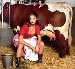 [Wunschbild einer Melkerin]