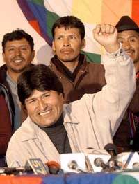 [Evo Morales, Prsident von Bolivien]