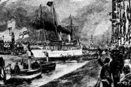 [Er�ffnung des Kaiser-Wilhelm-Kanals 1895]