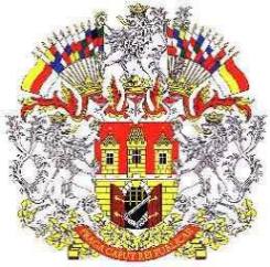 [PRAGA CAPUT REI PUBLICAE - Wappen der Stadt Prag]