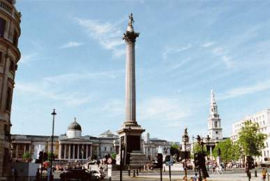 [Trafalgar Square mit Nelson-S�ule]