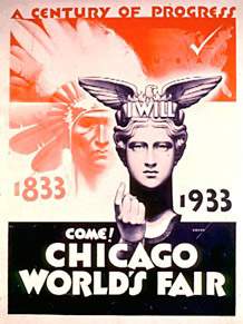 [Weltausstellung 1933 in Chicago - 1. Plakat]