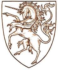 [Wappen mit dem letzten Einhorn (Unicorn)]