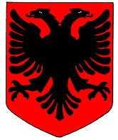 [Wappen des Kosovo - und Albanien]