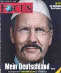 [Mein Deutschland geh�rt den Muslimen! Der BRDDR-Pr�sident, der meint, da� der Islam ebenso zu Deutschland geh�re wie das Christentum]