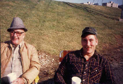 Dad & Dikki at MU Football Game 1986