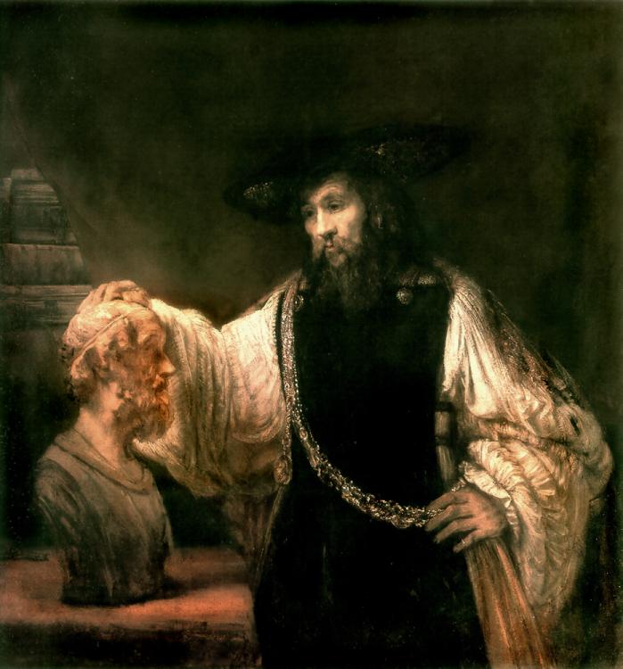 Aristotle Contemplating The Bust of Homer