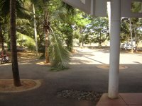 Outside Arya Bhatta Hall